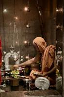 Jalabhisheka and Arati at HH Shrimat Parijnanashram Swamiji II Sannidhih (27 Sep 2024)